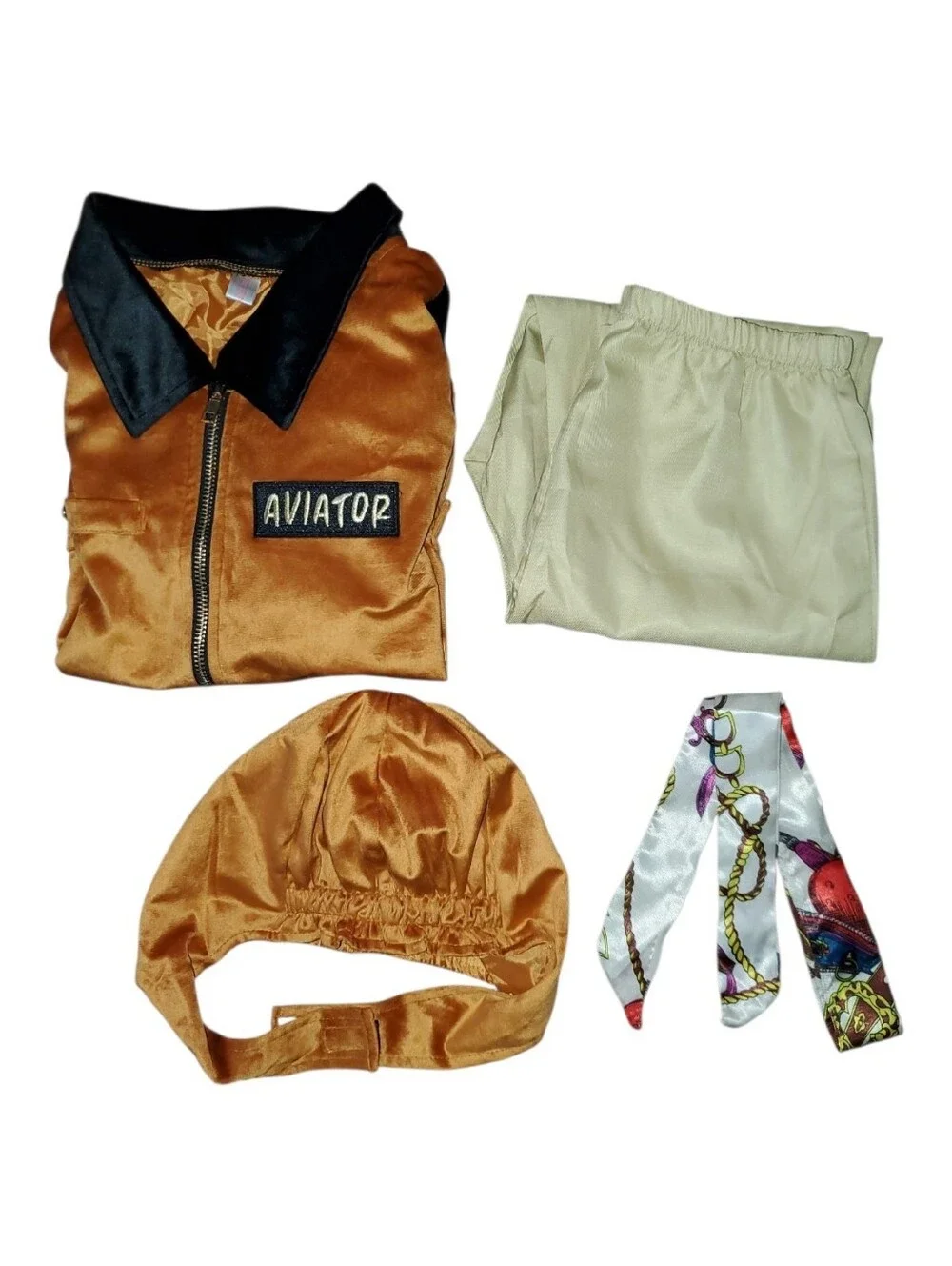 ReliBeauty Earhart Historical Costume Kids Aviator Costume NWOT Size: 150 ~ 10